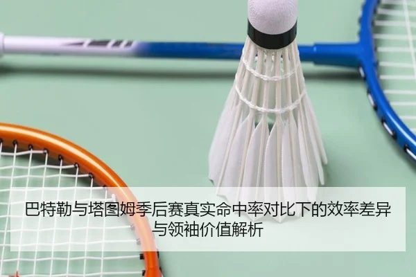 巴特勒与塔图姆季后赛真实命中率对比下的效率差异与领袖价值解析